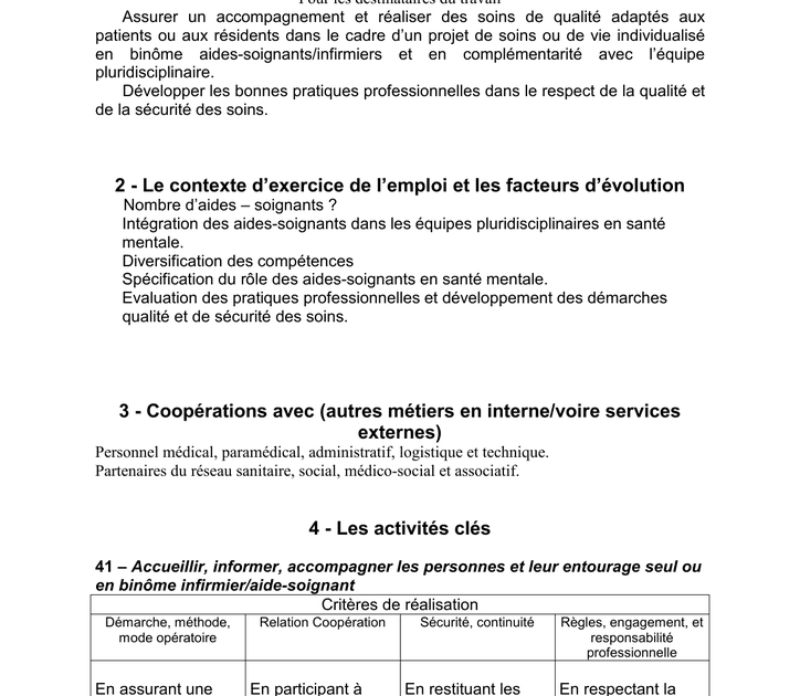 Projet Professionnel Aide Soignante Exemple  Exemple De Projet