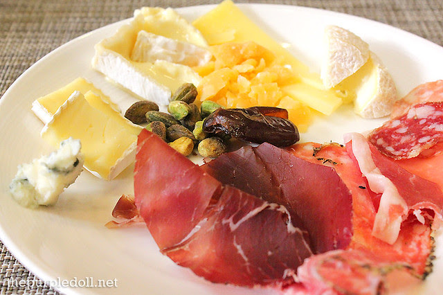 Cheeses and Coldcuts at Spiral Sofitel