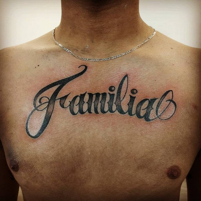 Neck Tattoos Family