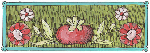 Tomatoes and Flowers