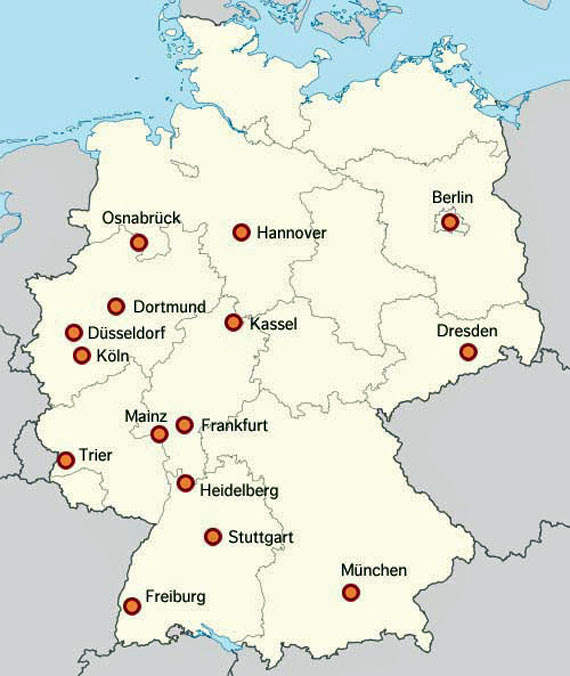 Trier Karte Deutschland