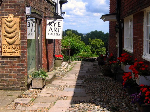 The Cobblestone Streets of Rye, East Sussex