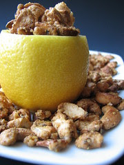 Lemon Pepper Glazed Cashews