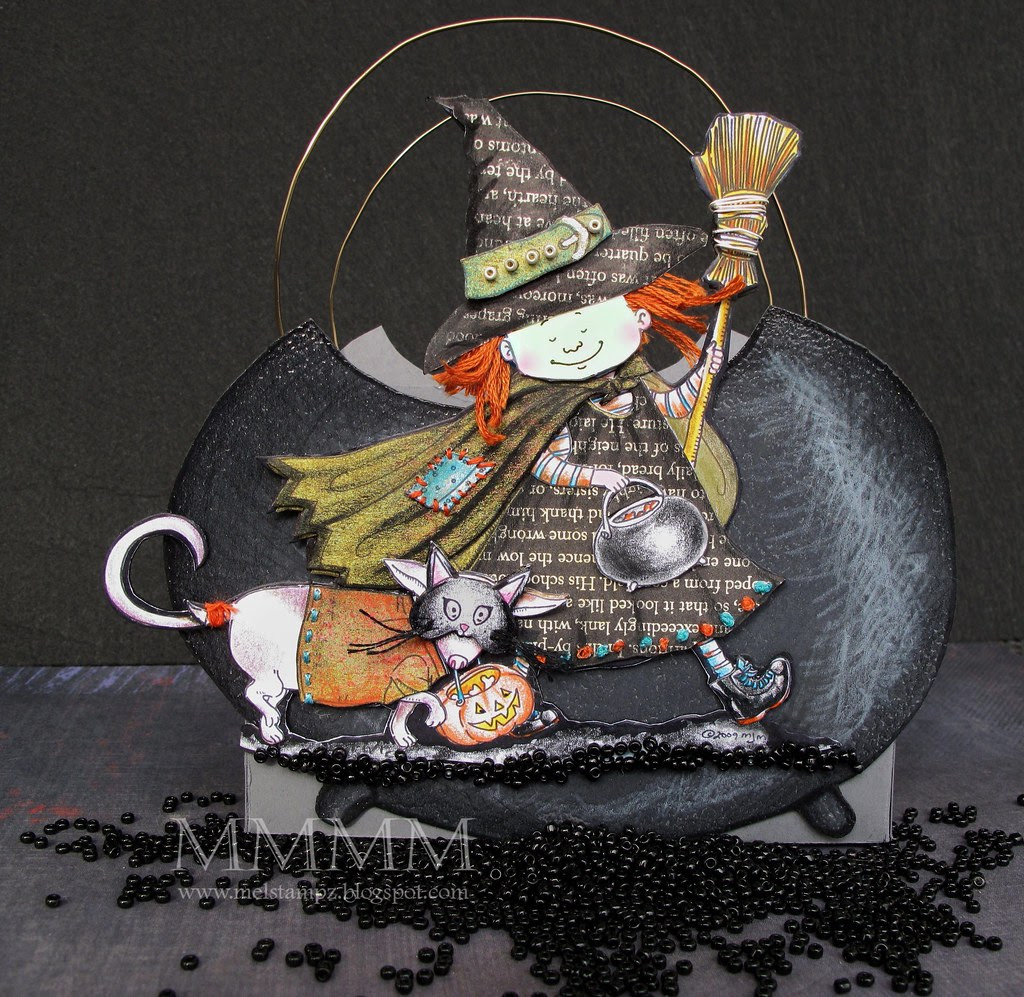 Mo's Digital Pencil Cauldron Box-trickORtreat digital freebie (mel stampz)