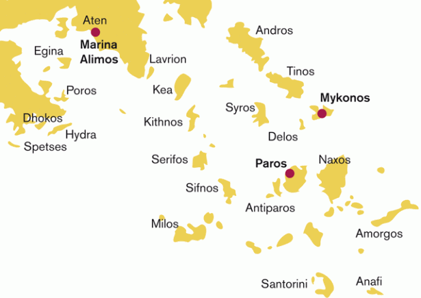 Karta över Greklands övärld | Karta