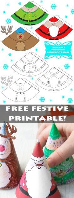 Free Printable Christmas Shapes Templates