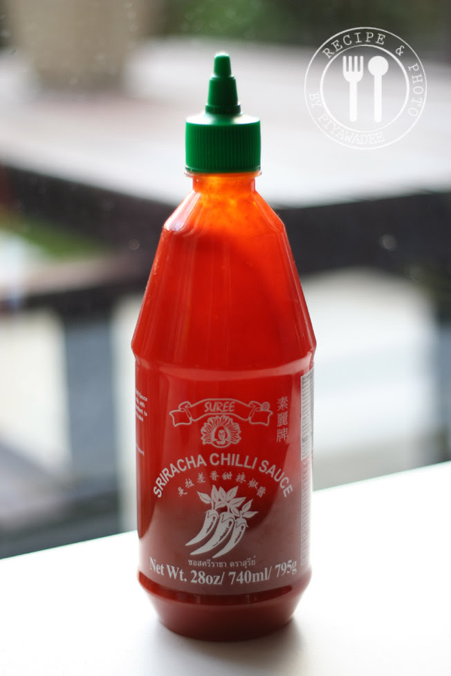 Sriracha Chili Saus of chili saus