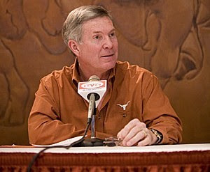 Texas Head Coach Mack Brown