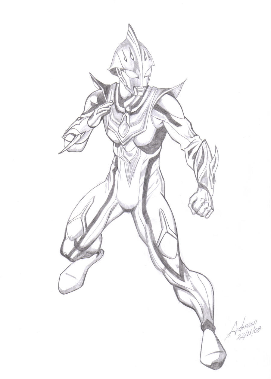 Gambar Mewarnai Robot Ultraman