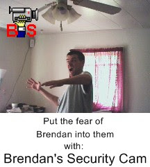 Portion of Brendan's Security Cam Splash Screen