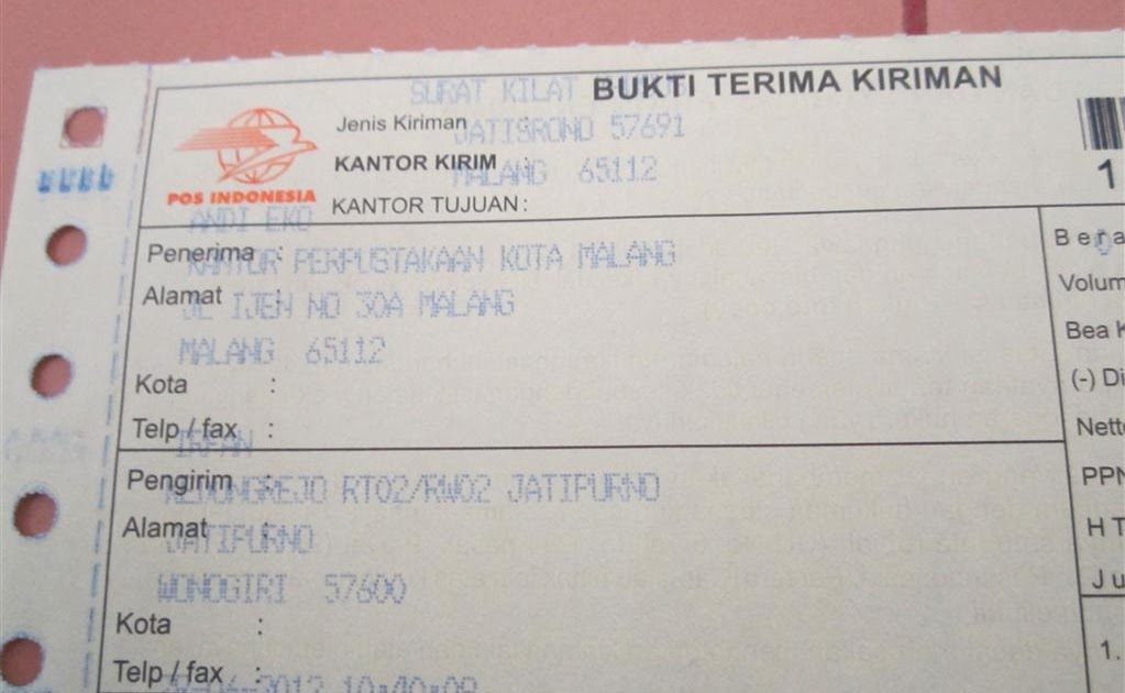 Cara Mengirim Barang Lewat Kantor Pos  Jurnal Siswa