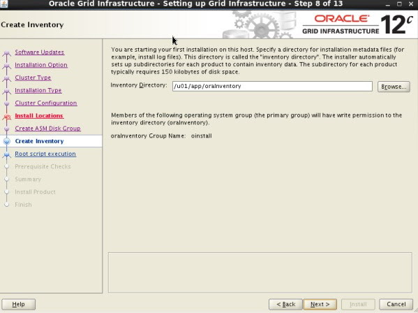 Oracle 12c installation on Linux 6
