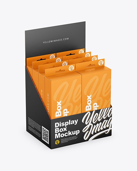 Download Cookie Box Mockup Mockup 3d Wall Yellowimages Mockups