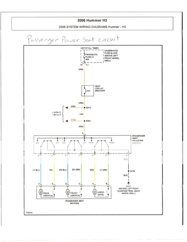 06 Hummer H3 Wiring Diagram - Wiring Diagram Schemas