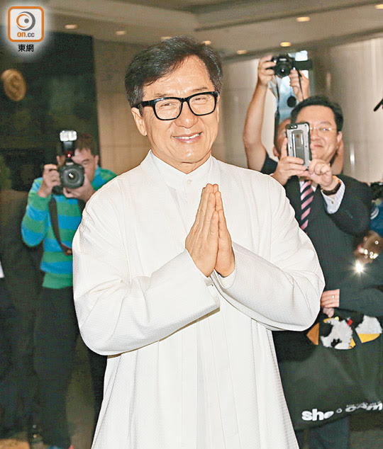 HKSAR Film No Top Box Office JACKIE CHAN CHANGES LYRICS AND MAKES GUESTS CRY