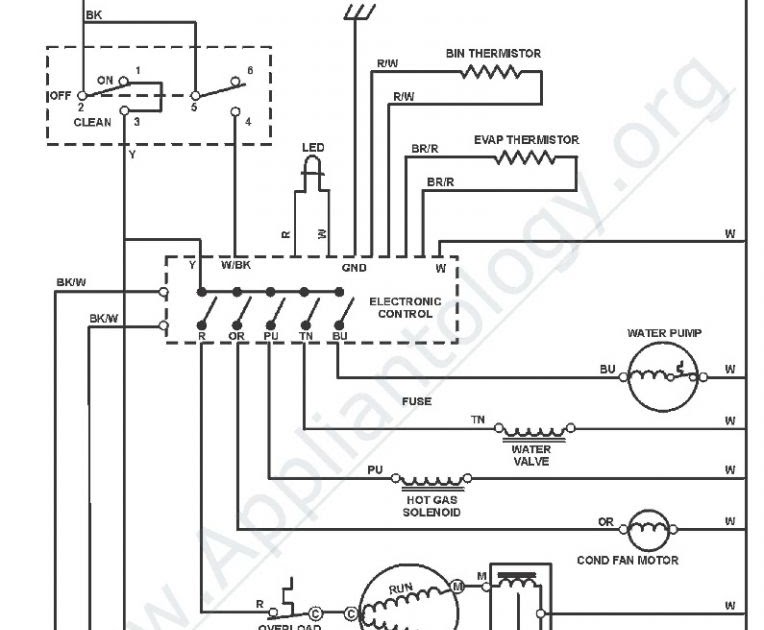 Sx Ge Fridge Ice Maker Wiring Diagram Complete Wiring Schemas