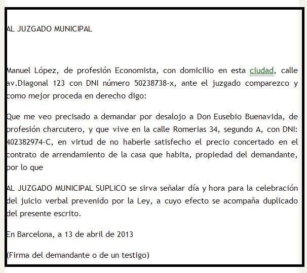 Modelo De Carta De Desalojo De Vivienda En Mexico Sample Site I