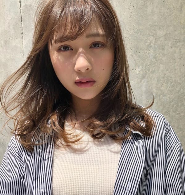 [新しいコレクション] 髪型 セミロング 前髪あり 40代 645315髪型 セミロング 前髪あり 40代