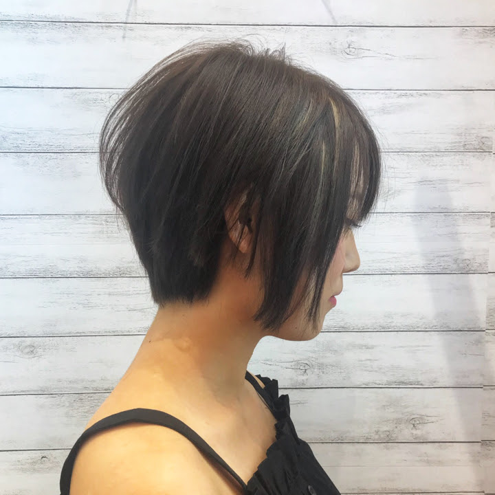 髪型 最高かつ最も包括的な髪型 前 下がり