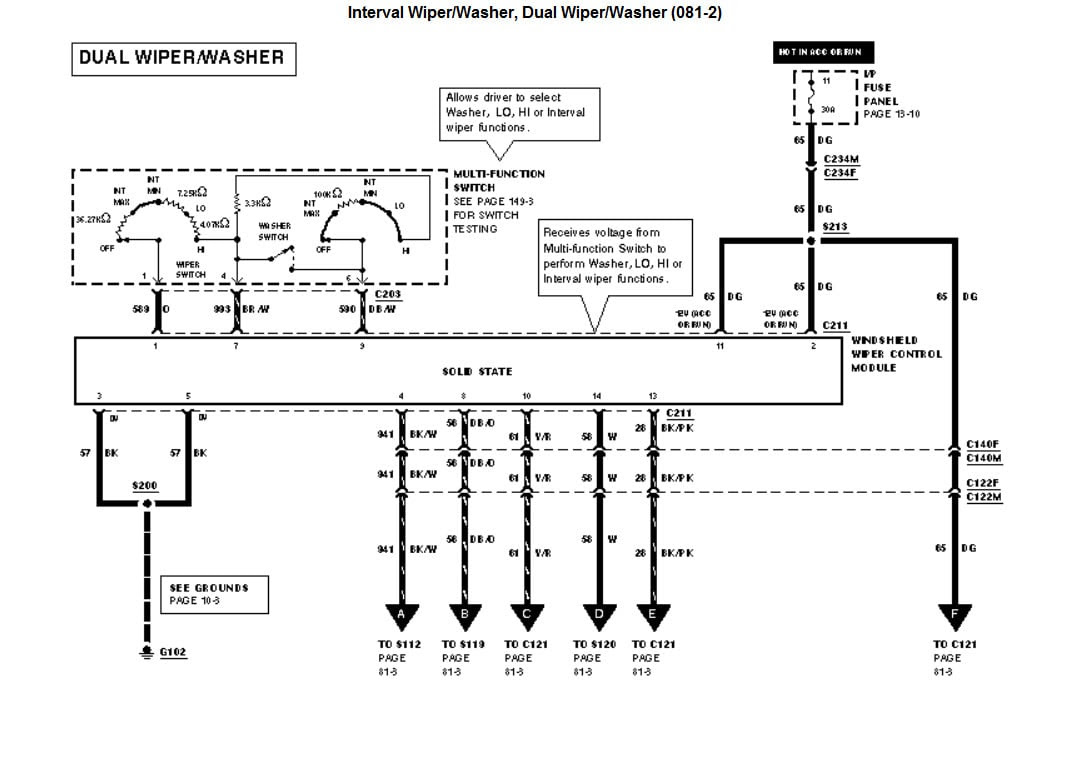 33 Ford F53 Motorhome Chassis Wiring Diagram