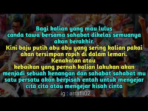 Caption Perpisahan Sekolah Yang Panjang  englshnat