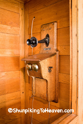 1930s Era Hand-Crank Telephone, Filmore County, Minnesota