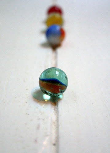 Four marbles
