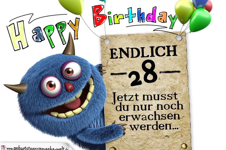46+ Happy birthday sprueche englisch , 28 Geburtstag Lustige Sprüche Sprüche
