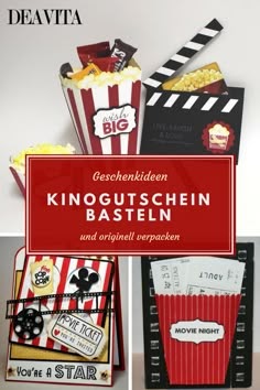 Kinobesuch Kinogutschein Vorlage / Kinder als Gutschein - Vorlagen, Muster, Gutscheinideen : Der