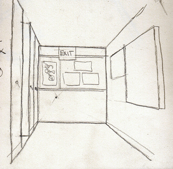 How To Draw A Hallway Easy