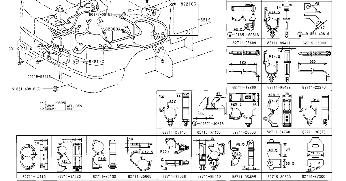 Toyota Dyna Electrical Wiring Diagram - Home Wiring Diagram