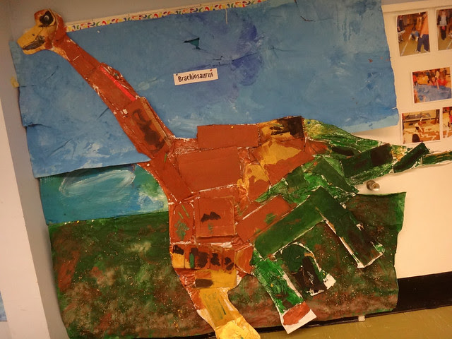 Brachiosaurus / Preschool Art