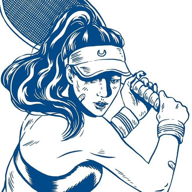 Tennis Drawing / How to Draw a Tennis Racket - YouTube - Draw a tennis