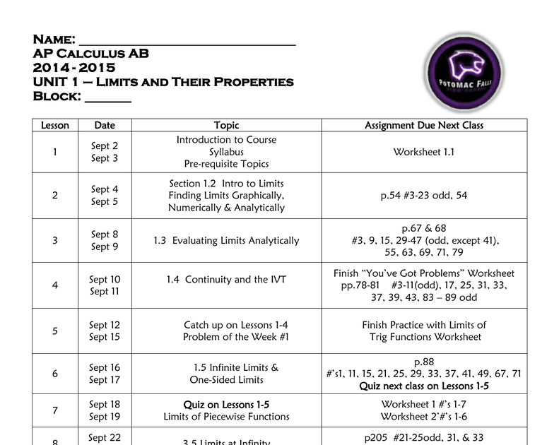 Ap Calculus Calculus Problems Worksheet - Ap Calculus Worksheets And Ap