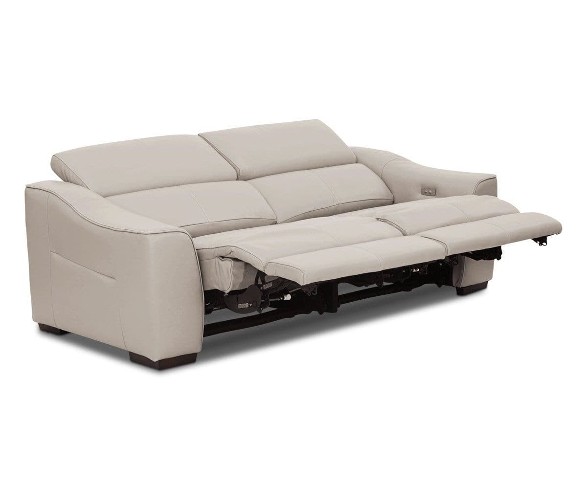 convertible folding leisure recliner sofa bed-coffee