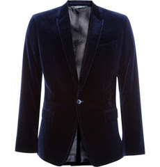 DIARY OF A CLOTHESHORSE: ROUND UP: AW 12/13 MENS VELVET BLAZERS
