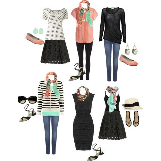 New Fashion Trends For Girls: Some examples of how to mix and match ...