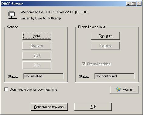 dhcpmain