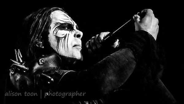 Dani Filth, vocals, Cradle of Filth