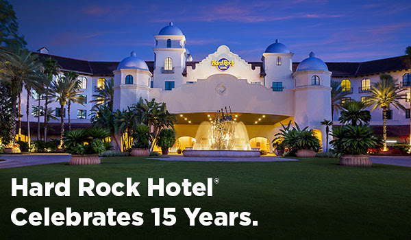 Hard Rock Hotel Celebrates 15 Years