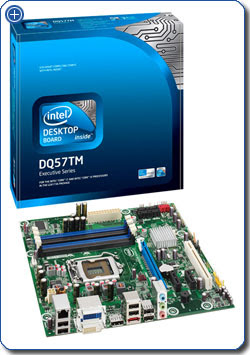 Mainboard Information: Intel DQ57TM Executive Series Q57 micro-ATX
