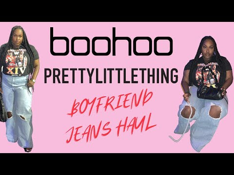 Plus Size Jeans Haul | Boohoo | Pretty Little Thing