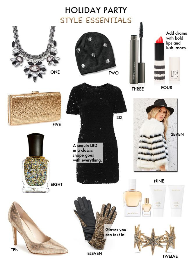 The Key To Chic: What to Wear to a Holiday Party