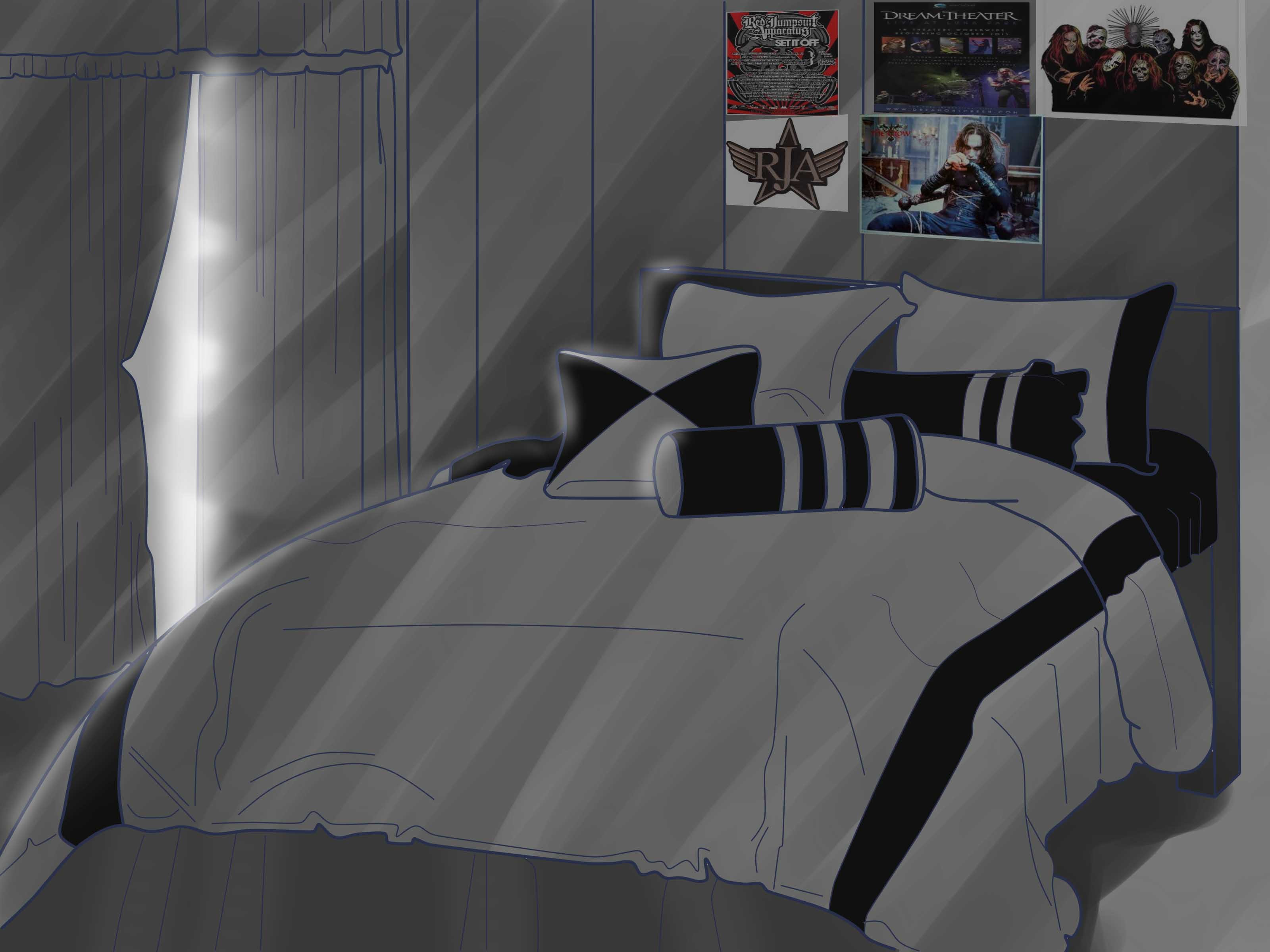 Emo Bedroom Ideas | BEDROOM DESIGN