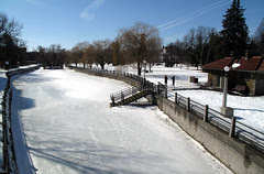 Ottawa Ontario Canada March 2011 — Rideau Canal 87