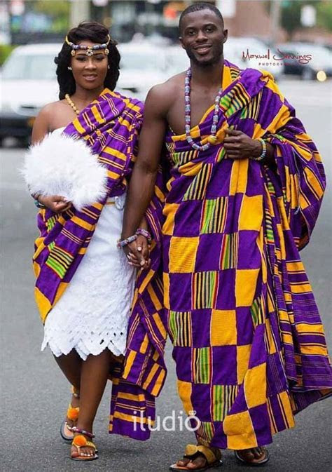 TRD86 Vibrant Kente Couple Attire Iludio TRD86 Vibrant Kente Couple Attire Iludio