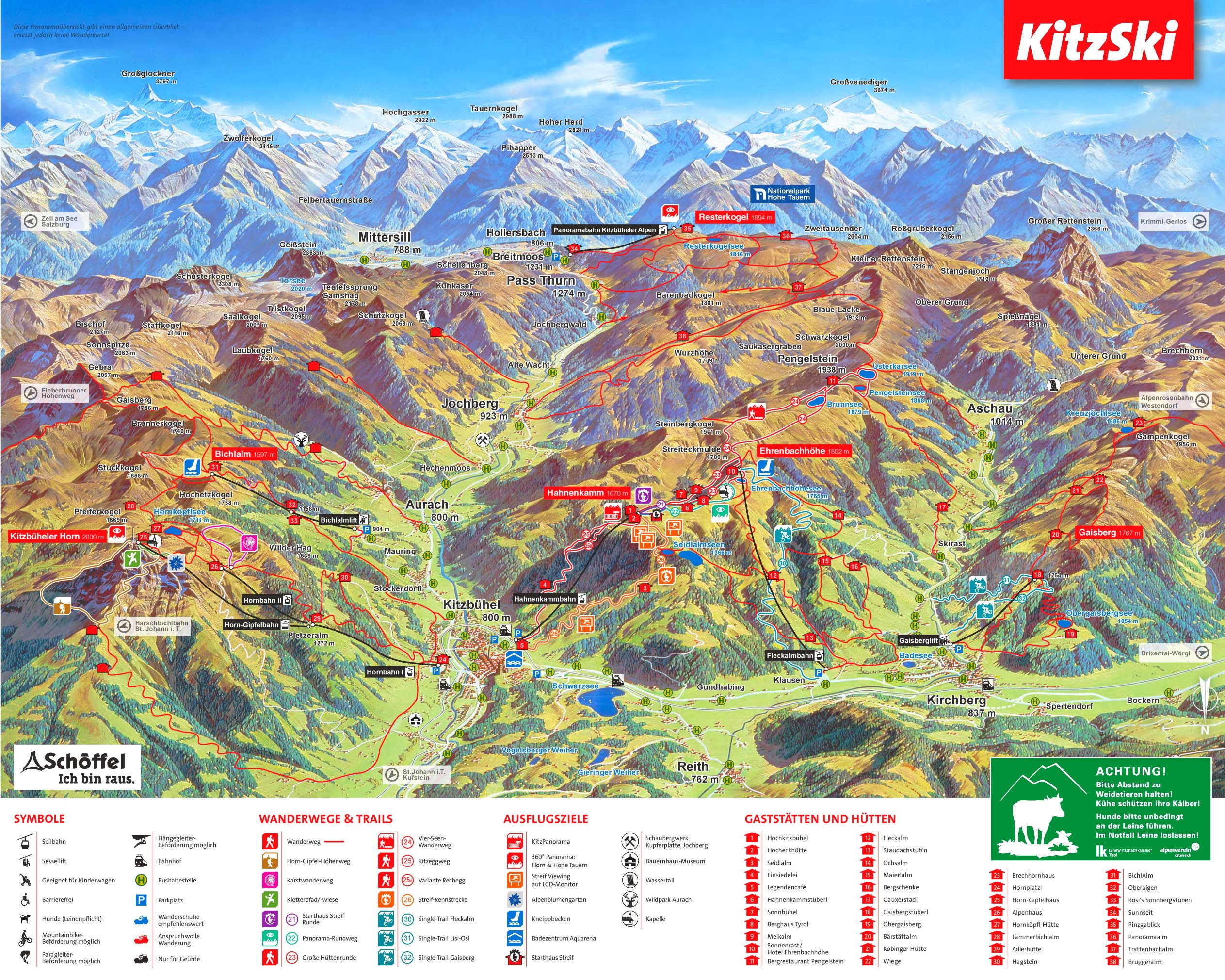 Map Of Austria Kitzbuhel - Maps of the World