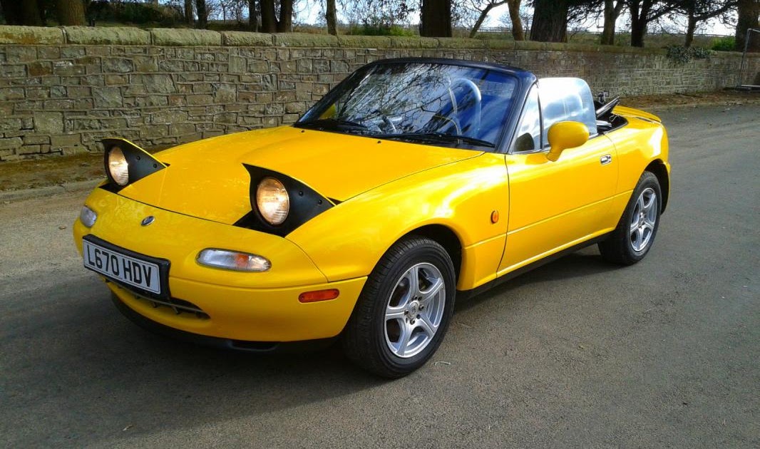 Yellow Mazda Miata For Sale