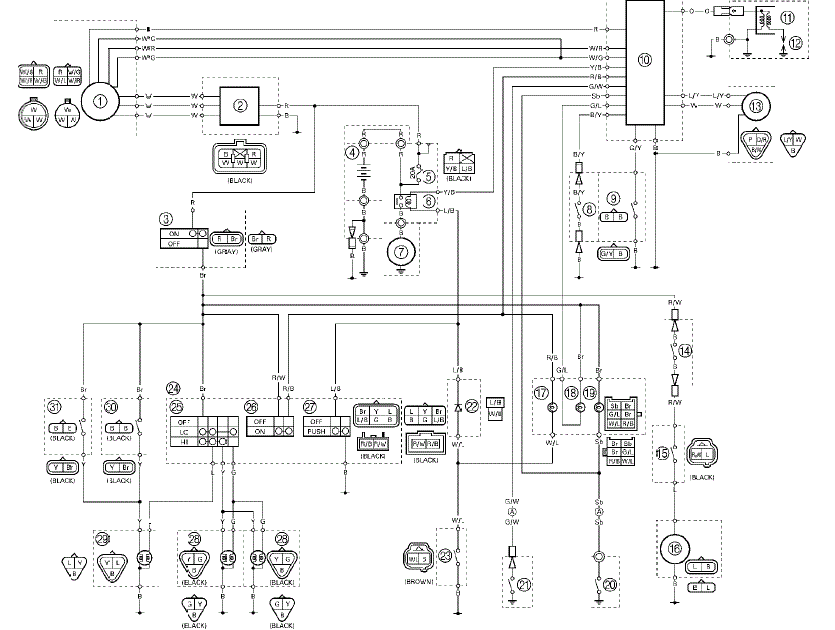2006 Yamaha Raptor Wiring Diagram Schematic - Cars Wiring Diagram