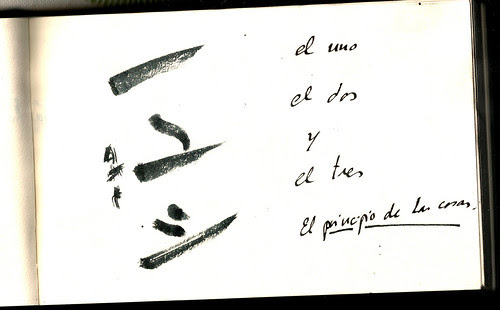 Caligrafía Japonesa. Biblioteca Nacional, Madrid
